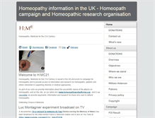 Tablet Screenshot of hmc21.org